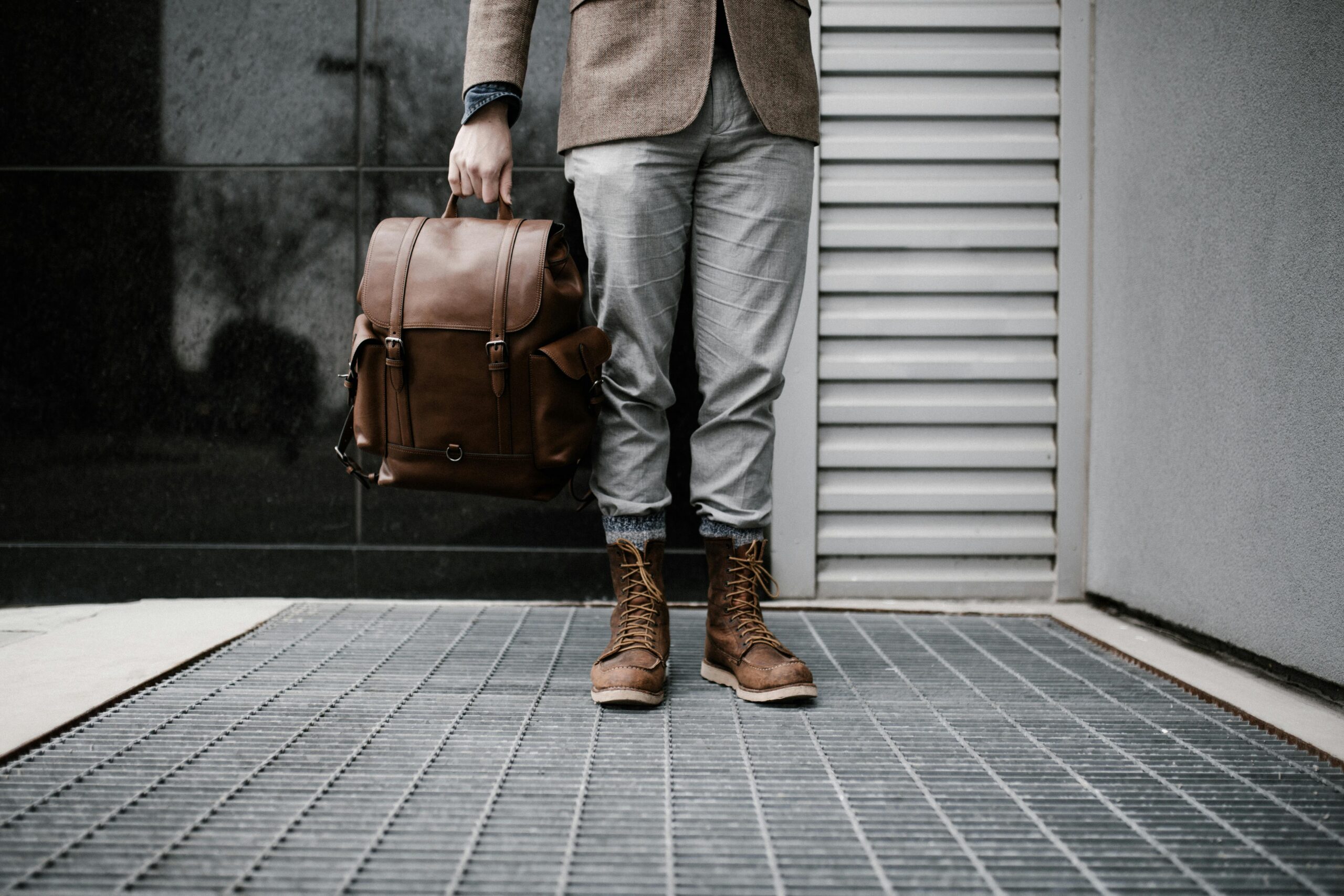 Brown Leather Bag Photo by Andrew Neel