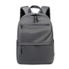 Minimalist korean backpack for school in gray, small