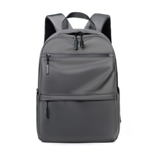 Minimalist korean backpack for school in gray, small