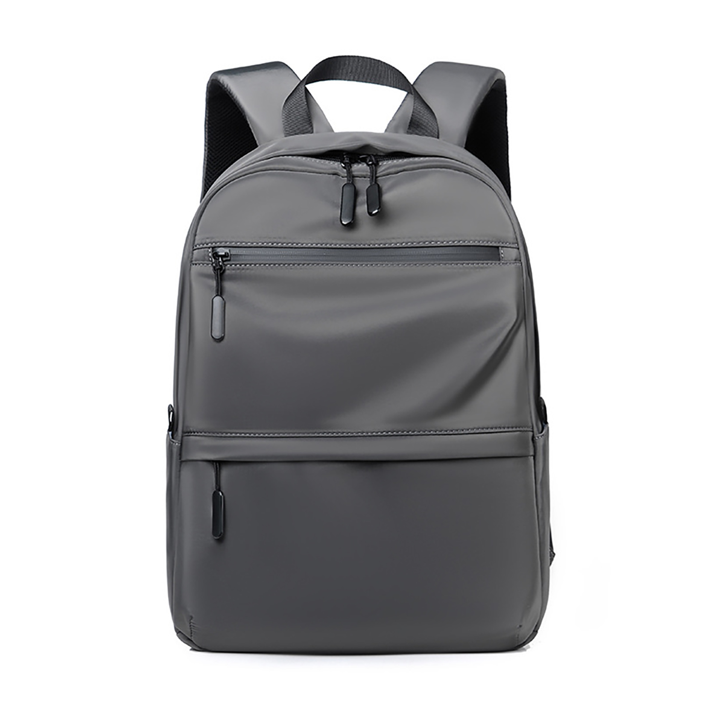 Minimalist korean backpack for school in gray, small