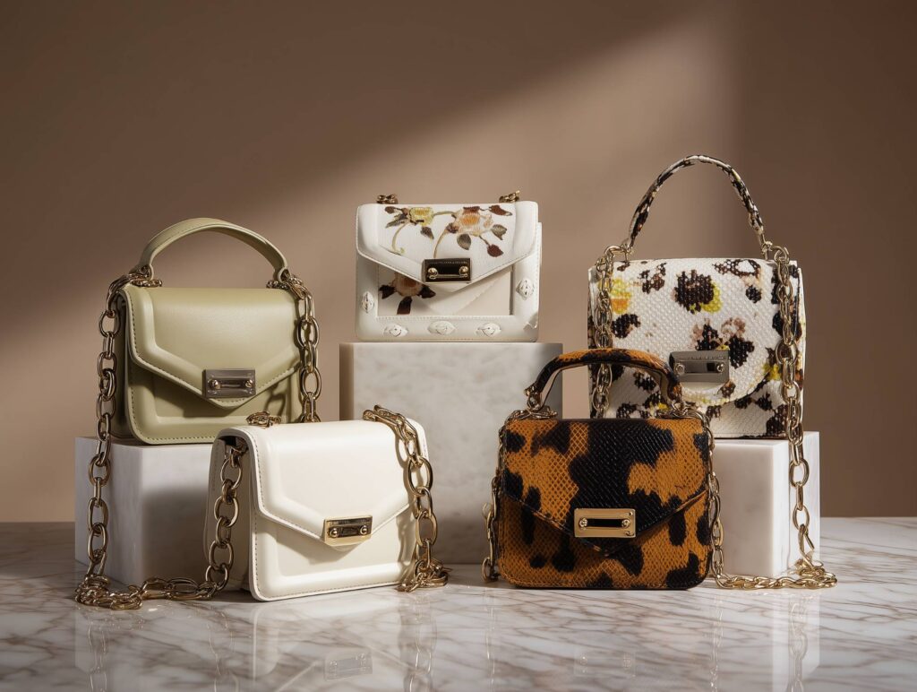 Melie Bianco bags with muti styles